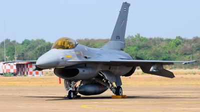 Photo ID 138862 by Teerawut Wongdee. Thailand Air Force General Dynamics F 16A Fighting Falcon, KH19 8 31