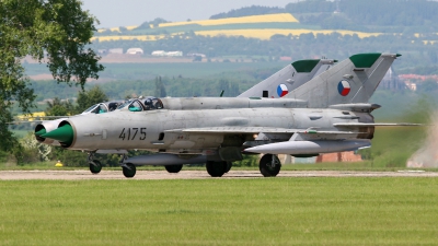 Photo ID 18223 by Zdenek Ondracek. Czech Republic Air Force Mikoyan Gurevich MiG 21MFN, 4175