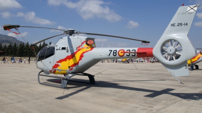 Photo ID 140066 by Jesus Peñas. Spain Air Force Eurocopter EC 120B Colibri, HE 25 14