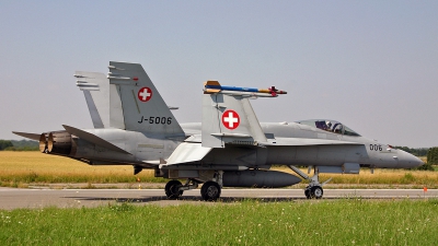 Photo ID 140192 by Jan Eenling. Switzerland Air Force McDonnell Douglas F A 18C Hornet, J 5006