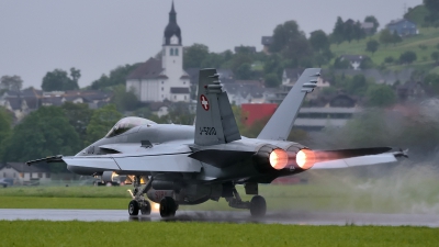Photo ID 140229 by Martin Thoeni - Powerplanes. Switzerland Air Force McDonnell Douglas F A 18C Hornet, J 5010