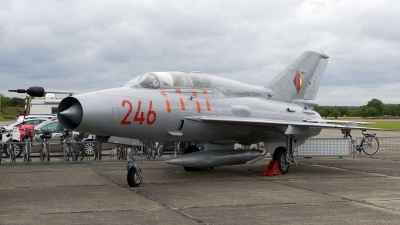 Photo ID 141091 by Joop de Groot. East Germany Air Force Mikoyan Gurevich MiG 21US, 246