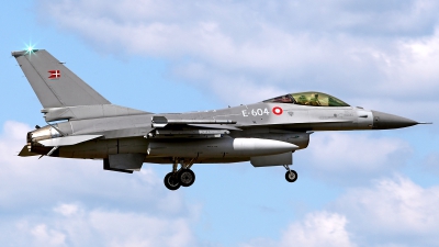 Photo ID 141258 by Carl Brent. Denmark Air Force General Dynamics F 16AM Fighting Falcon, E 604