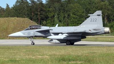 Photo ID 141278 by Carl Brent. Sweden Air Force Saab JAS 39C Gripen, 39222