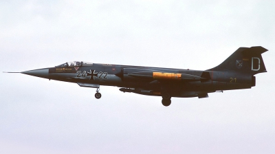 Photo ID 141487 by Arie van Groen. Germany Air Force Lockheed F 104G Starfighter, 24 22