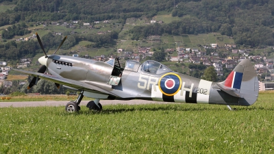 Photo ID 141562 by Ludwig Isch. Private Historic Flying Ltd Supermarine 509 Spitfire T 9C, G CCCA