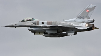 Photo ID 142273 by Jan Suchanek. Poland Air Force General Dynamics F 16C Fighting Falcon, 4040