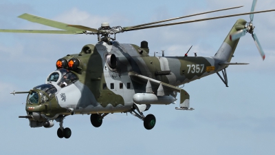 Photo ID 142753 by Rainer Mueller. Czech Republic Air Force Mil Mi 35 Mi 24V, 7357