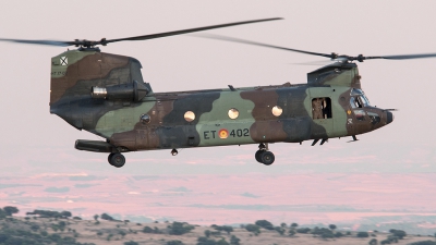 Photo ID 143059 by Alfonso S.. Spain Army Boeing Vertol CH 47D Chinook, HT 17 02