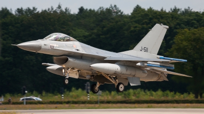 Photo ID 143624 by Markus Schrader. Netherlands Air Force General Dynamics F 16AM Fighting Falcon, J 511