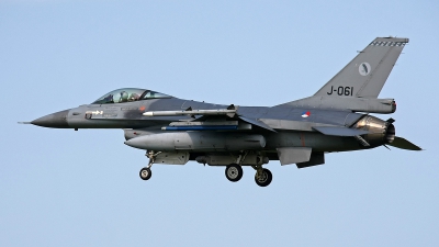 Photo ID 144071 by Jan Eenling. Netherlands Air Force General Dynamics F 16AM Fighting Falcon, J 061