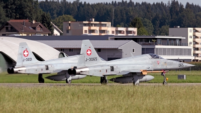 Photo ID 144823 by Carl Brent. Switzerland Air Force Northrop F 5E Tiger II, J 3065
