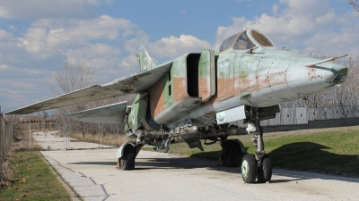 Photo ID 144782 by Stamatis Alipasalis. Bulgaria Air Force Mikoyan Gurevich MiG 23BN, 50