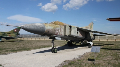 Photo ID 144759 by Stamatis Alipasalis. Bulgaria Air Force Mikoyan Gurevich MiG 23MF, 670