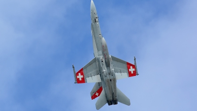 Photo ID 145280 by Sven Zimmermann. Switzerland Air Force McDonnell Douglas F A 18C Hornet, J 5014