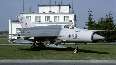 Photo ID 145676 by Marinus Dirk Tabak. Poland Air Force Mikoyan Gurevich MiG 21MF, 9111