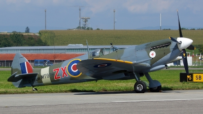 Photo ID 145785 by Lukas Kinneswenger. Private Private Supermarine 360 Spitfire HF VIIIc, D FEUR