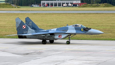 Photo ID 145842 by Rainer Mueller. Poland Air Force Mikoyan Gurevich MiG 29A 9 12A, 40