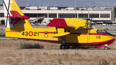 Photo ID 146350 by Jesus Peñas. Spain Air Force Canadair CL 215T, UD 13 21