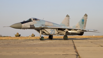 Photo ID 146942 by Chris Lofting. Ukraine Air Force Mikoyan Gurevich MiG 29 9 13, 20 BLUE