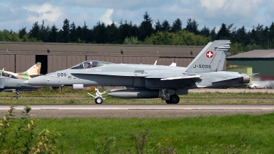 Photo ID 147471 by Jan Eenling. Switzerland Air Force McDonnell Douglas F A 18C Hornet, J 5005