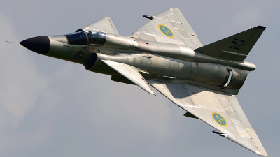 Photo ID 147930 by Stephan Franke - Fighter-Wings. Private Swedish Air Force Historic Flight Saab AJS37 Viggen, SE DXN