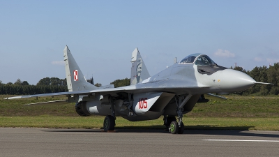 Photo ID 148382 by Thomas Ziegler - Aviation-Media. Poland Air Force Mikoyan Gurevich MiG 29A 9 12A, 105