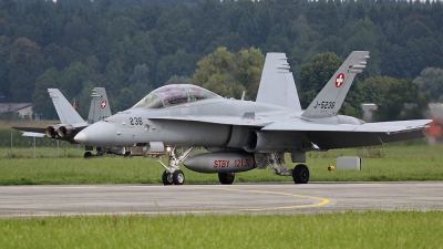 Photo ID 149623 by Andreas Weber. Switzerland Air Force McDonnell Douglas F A 18D Hornet, J 5236