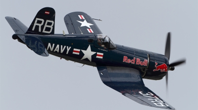 Photo ID 151848 by Ales Hottmar. Private Red Bull Vought F4U 4 Corsair, OE EAS