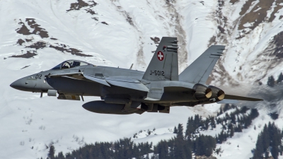 Photo ID 153426 by Thomas Ziegler - Aviation-Media. Switzerland Air Force McDonnell Douglas F A 18C Hornet, J 5012