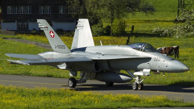 Photo ID 151862 by Thomas Ziegler - Aviation-Media. Switzerland Air Force McDonnell Douglas F A 18C Hornet, J 5020