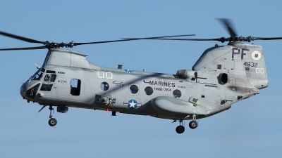 Photo ID 151996 by mark forest. USA Marines Boeing Vertol CH 46E Sea Knight 107 II, 154832