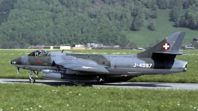 Photo ID 154047 by Joop de Groot. Switzerland Air Force Hawker Hunter F58, J 4097