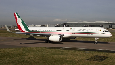 Photo ID 154543 by Chris Lofting. Mexico Air Force Boeing 757 225EM, TP 01