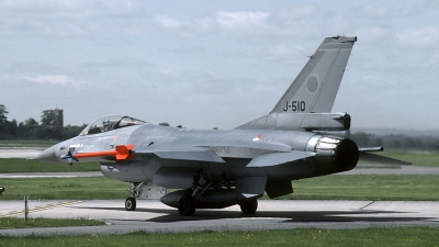 Photo ID 154733 by Joop de Groot. Netherlands Air Force General Dynamics F 16A Fighting Falcon, J 510