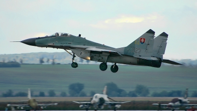 Photo ID 158179 by Radim Spalek. Slovakia Air Force Mikoyan Gurevich MiG 29AS, 2123