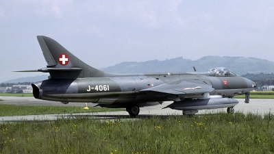 Photo ID 155546 by Joop de Groot. Switzerland Air Force Hawker Hunter F58, J 4061