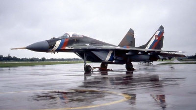 Photo ID 2026 by Paul Tiller. Slovakia Air Force Mikoyan Gurevich MiG 29A 9 12A, 7501