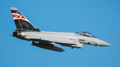Photo ID 157372 by Reto Gadola. UK Air Force Eurofighter Typhoon FGR4, ZK343