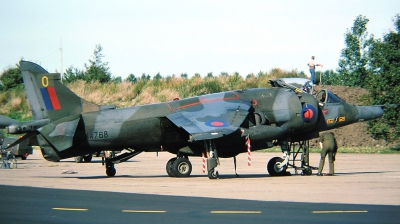 Photo ID 19456 by Arie van Groen. UK Air Force Hawker Siddeley Harrier GR 3, XW768
