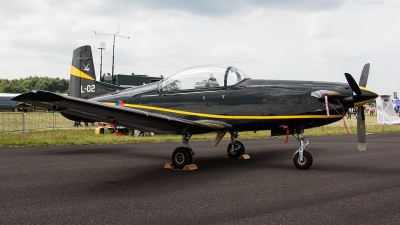 Photo ID 156218 by Thom Zalm. Netherlands Air Force Pilatus PC 7 Turbo Trainer, L 02