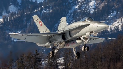 Photo ID 156454 by Ron Kellenaers. Switzerland Air Force McDonnell Douglas F A 18C Hornet, J 5019