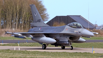 Photo ID 156788 by Carl Brent. Netherlands Air Force General Dynamics F 16AM Fighting Falcon, J 197