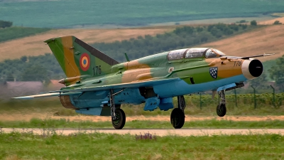 Photo ID 156988 by Alexandru Chirila. Romania Air Force Mikoyan Gurevich MiG 21UM Lancer B, 176
