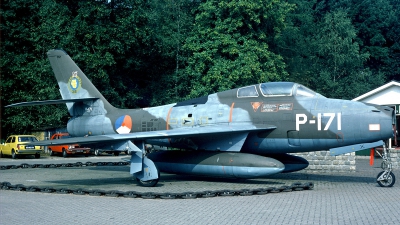 Photo ID 157139 by Carl Brent. Netherlands Air Force Republic F 84F Thunderstreak, P 171