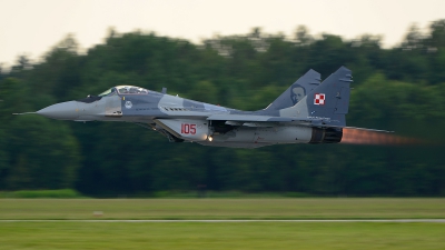 Photo ID 157493 by Stephan Franke - Fighter-Wings. Poland Air Force Mikoyan Gurevich MiG 29A 9 12A, 105