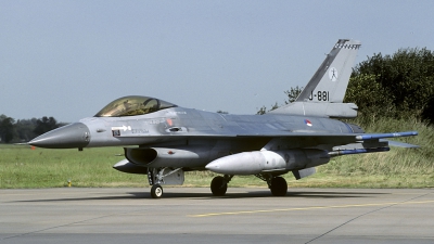 Photo ID 158252 by Joop de Groot. Netherlands Air Force General Dynamics F 16AM Fighting Falcon, J 881