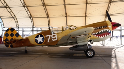 Photo ID 158291 by Rod Dermo. Private Planes of Fame Air Museum Curtiss P 40N Warhawk, N85104