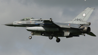 Photo ID 159452 by Arie van Groen. Netherlands Air Force General Dynamics F 16AM Fighting Falcon, J 643