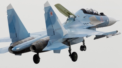Photo ID 159622 by Alex van Noye. Russia Air Force Sukhoi Su 30MK Flanker, RF 91814